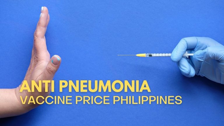 Cover Anti Pneumonia Vaccine Price in Philippines