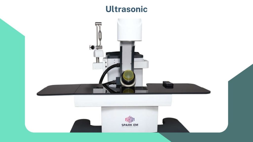 Ultrasonic or electromagnetic lithotripsy image