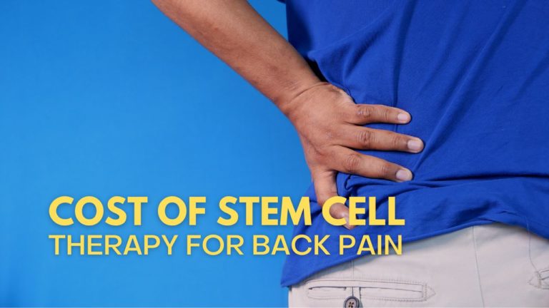 Cover Cost of Stem Cell Therapy for Back Pain in Philippines